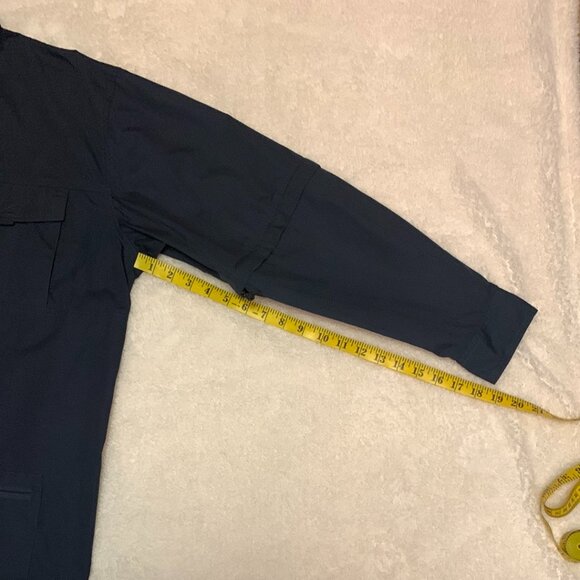 Boardsports USA Mens Button Down Shirt Removable Sleeves Size Large Like New - Picture 9 of 9